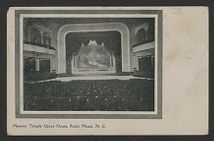 Masonic Temple opera house, Rocky Mount, N.C.
